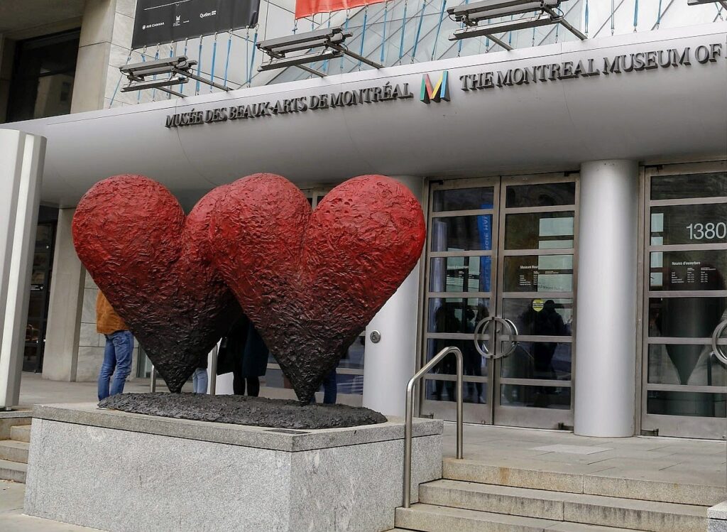 Cœurs du musée des Beaux-Arts -Montréal – Canada