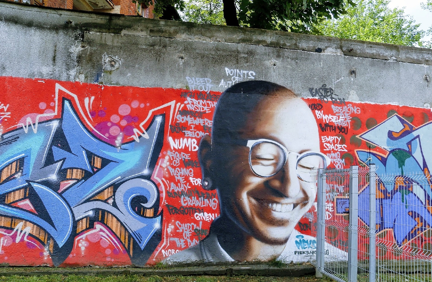 Fresque murale – Cracovie – Pologne