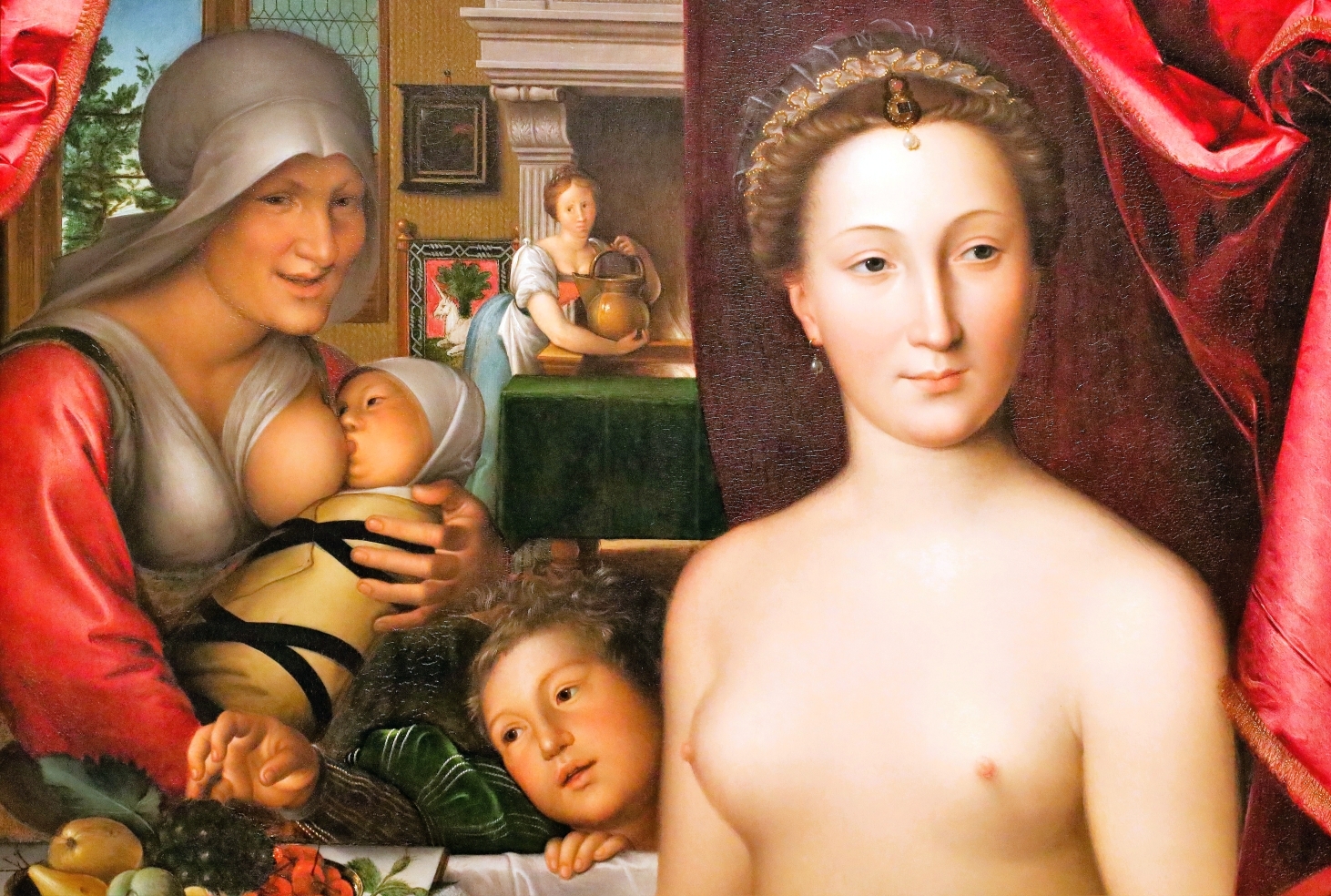 Dame dans son bain (1571) – François Clouet – National Gallery Of Art – Washington DC – USA