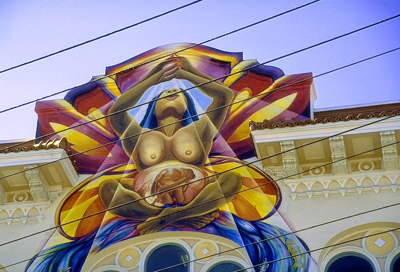 Mission District – Murs mexicains de la maison des femmes, San Francisco -Californie – USA