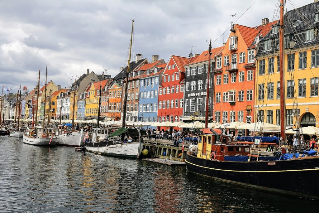 Nyhavn – København – Copenhague – Danemark