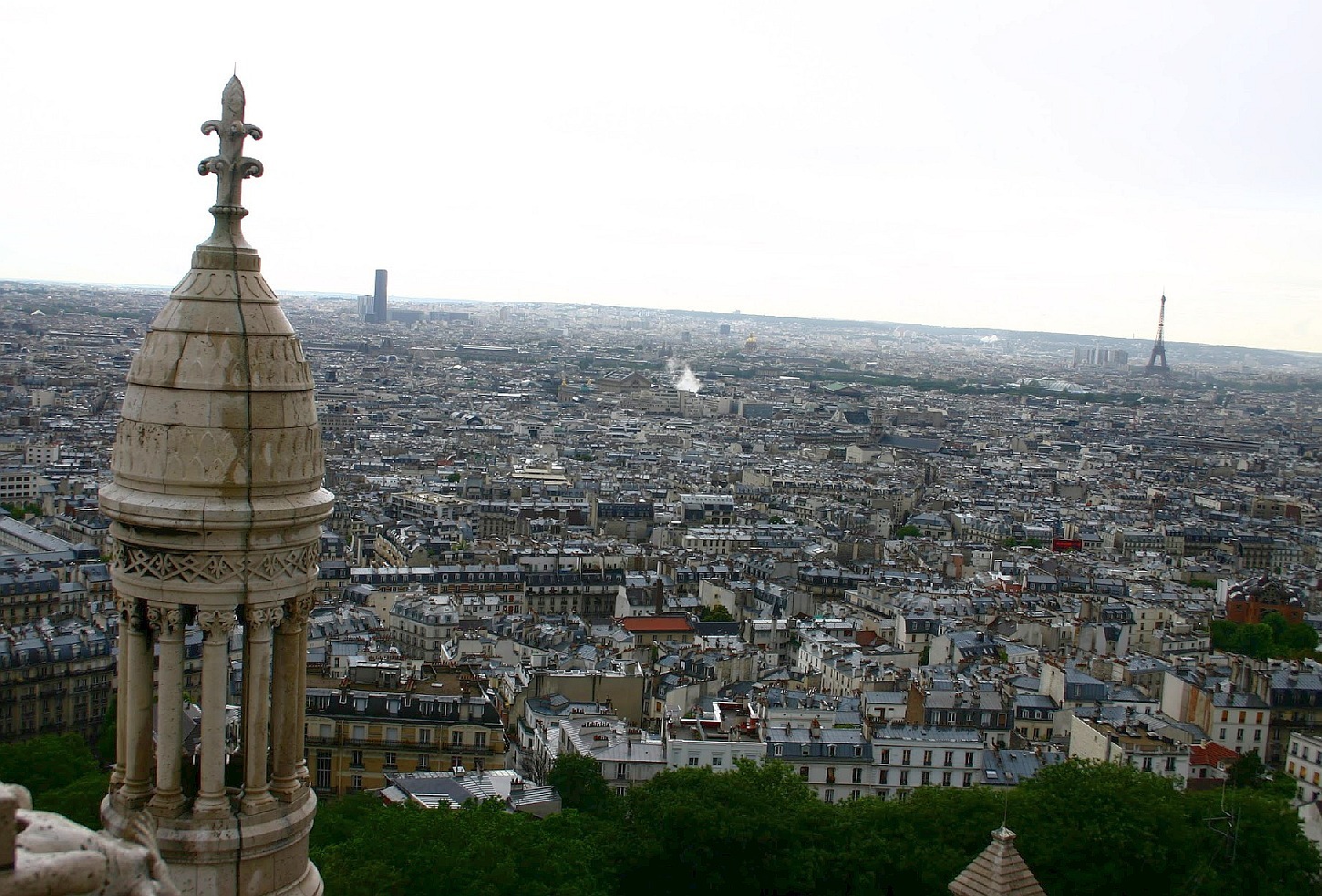 Paris – du haut de la Basilique du Sacré-Cœur (XIXe EC)