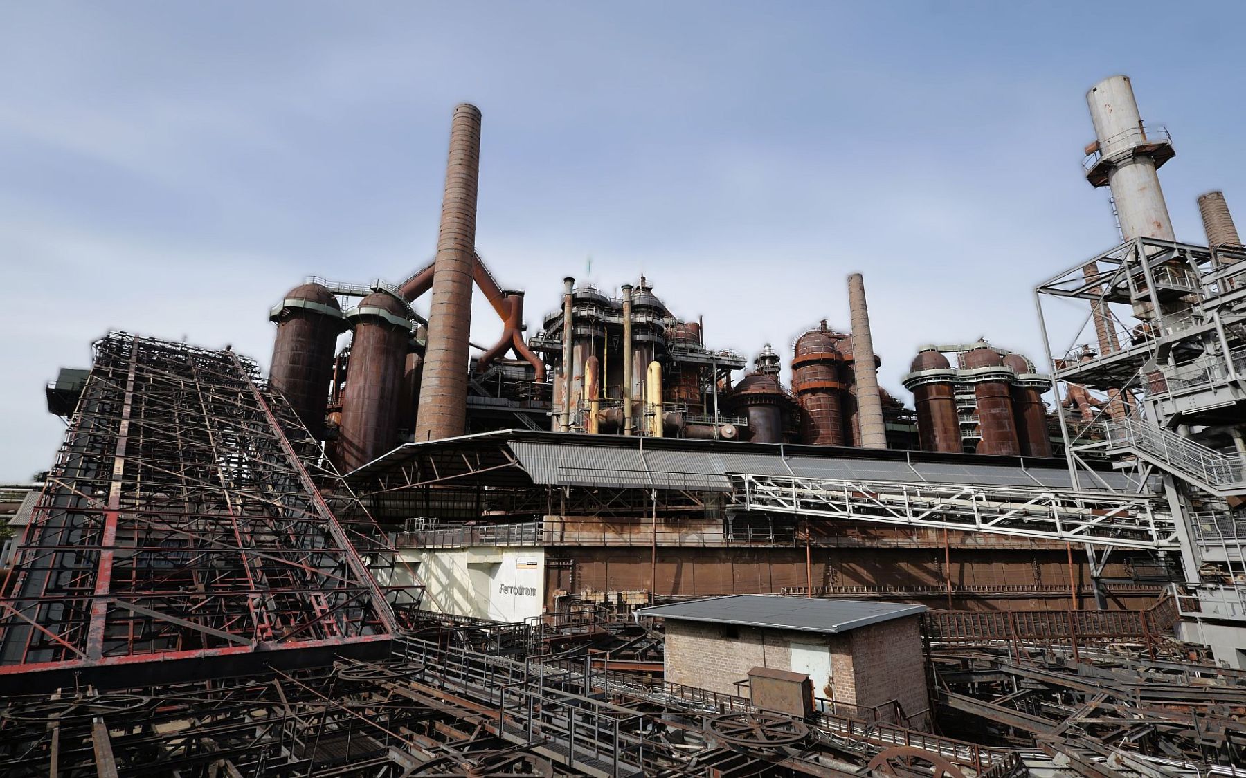 Usine sidérurgique de Völklingen – patrimoine mondial de l’UNESCO (1994) – Communauté urbaine de Sarrebruck – Sarre – Allemagne