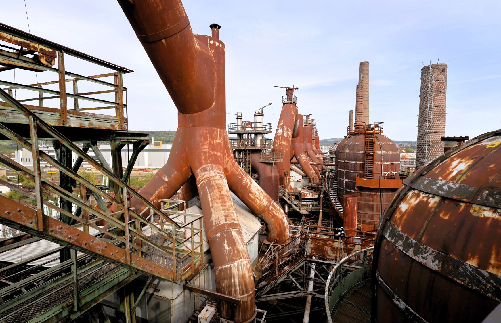 Usine sidérurgique de Völklingen – patrimoine mondial de l’UNESCO (1994) – Communauté urbaine de Sarrebruck – Sarre – Allemagne