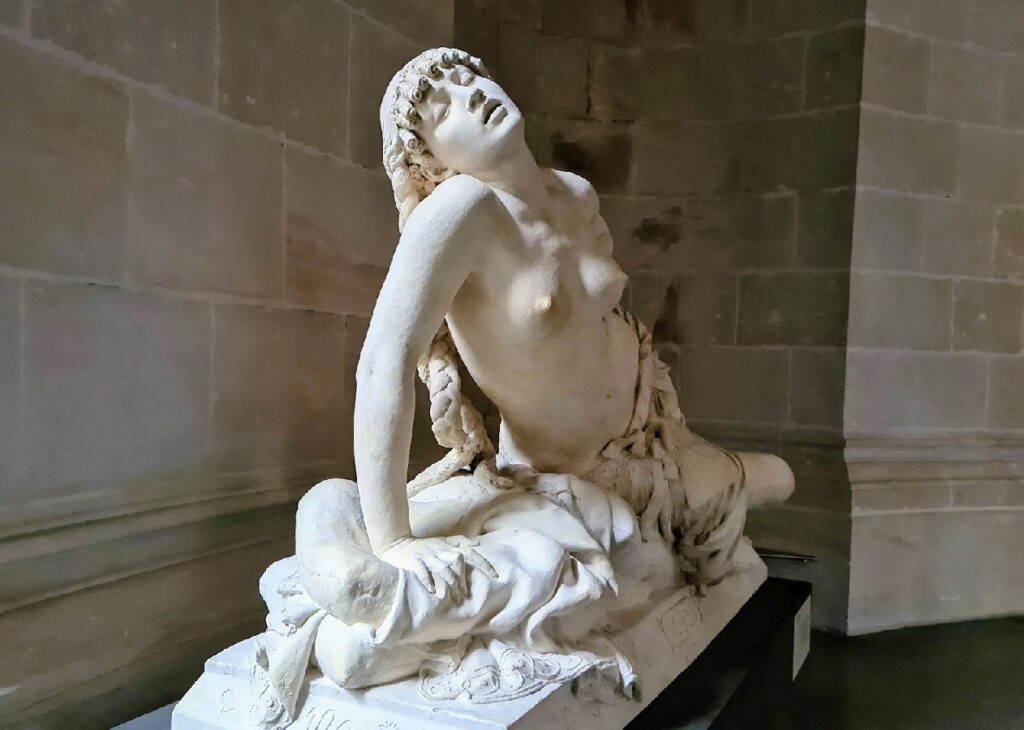 Cléopâtre de Charles Gauthier (1831-1891) Palais des Beaux-Arts – Lille – France