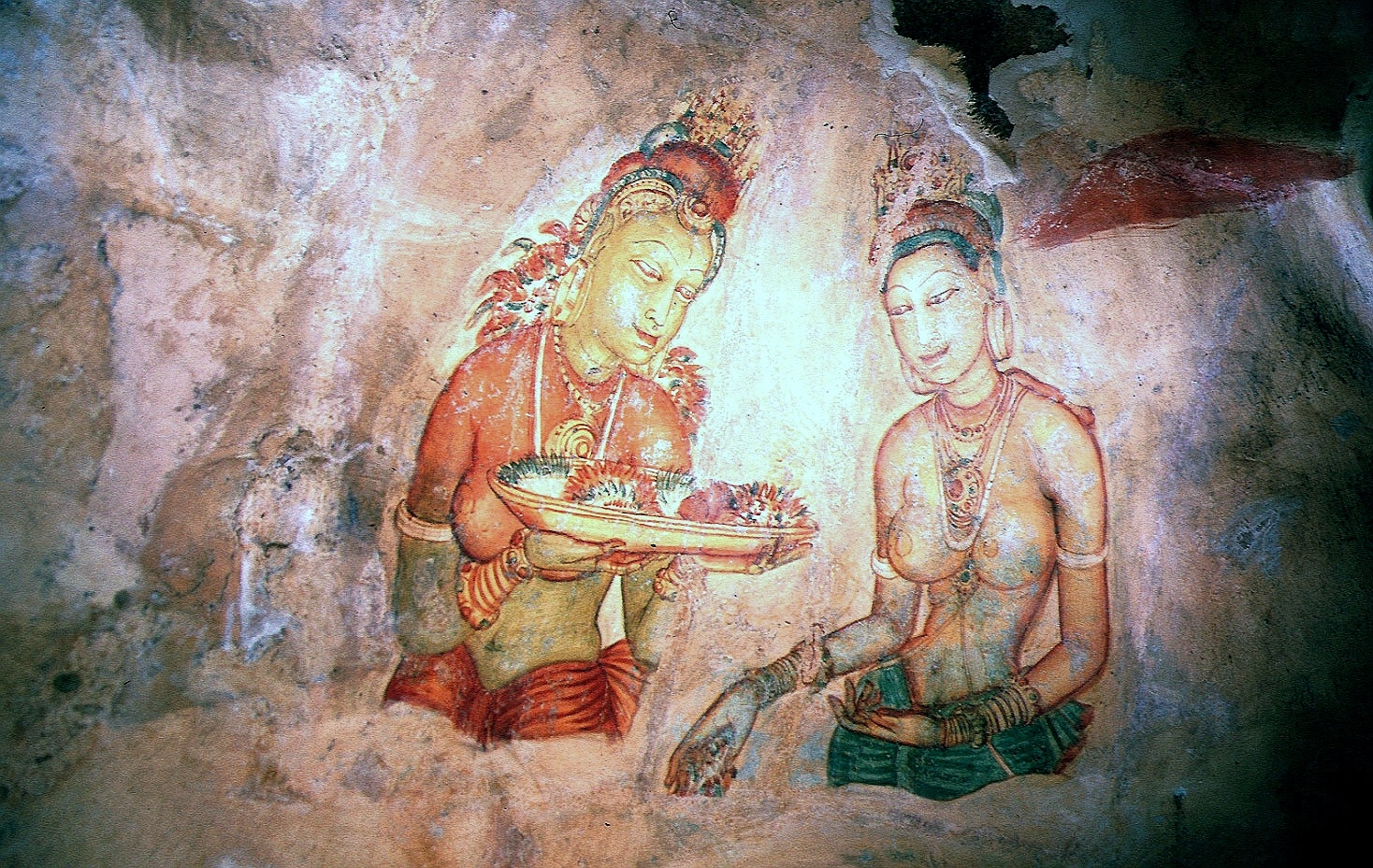 Demoiselles de Sigiriya – Sigirya – Ve siècle Sri Lanka (Ceylan)