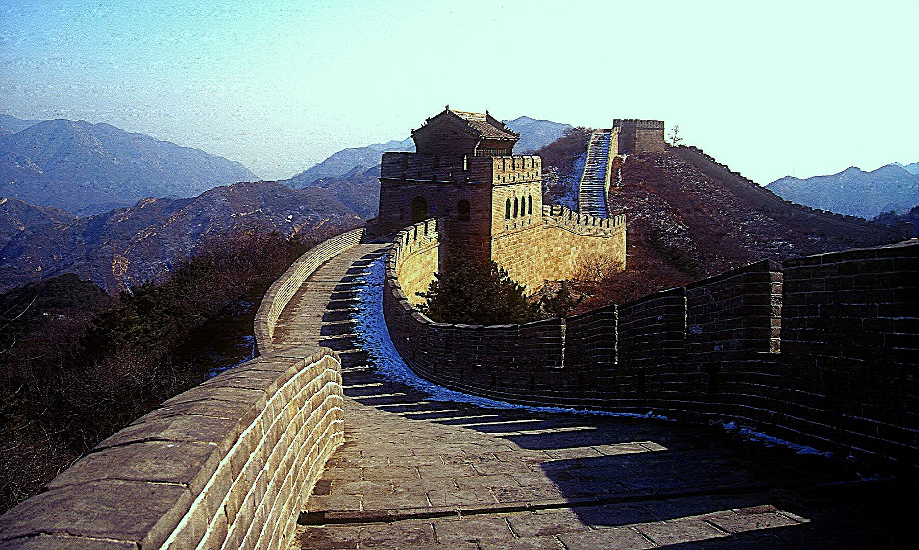 La grande muraille de Chine à Badaling (1504) - dynastie Ming - Chine