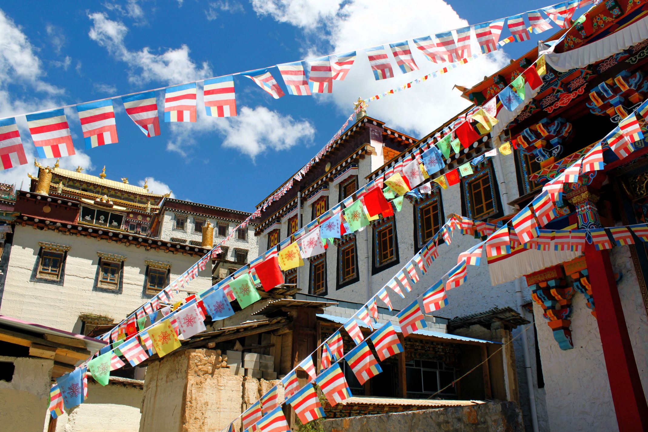 Monastère Gedan Songzanglin (1679) - Zhongdian (Shangri-la) - Yunnan - Chine