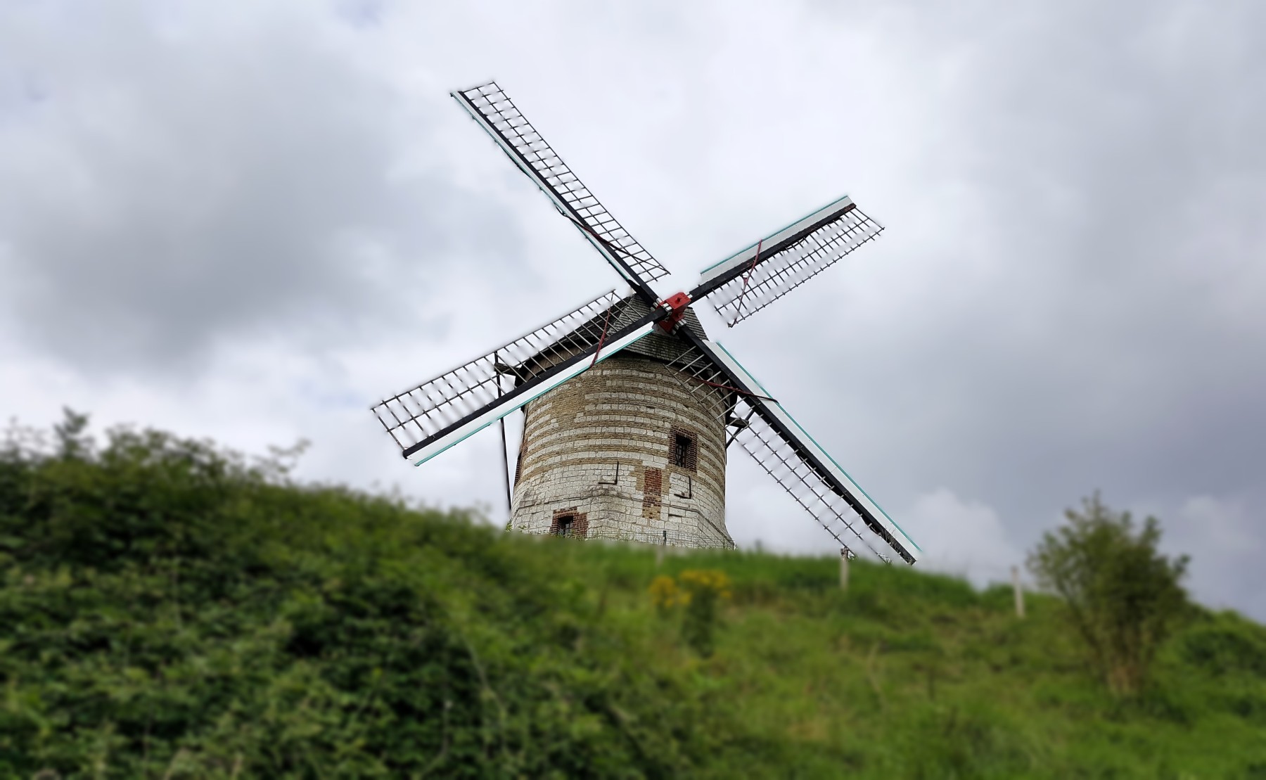 Moulin à vent de Watten -Nord - France