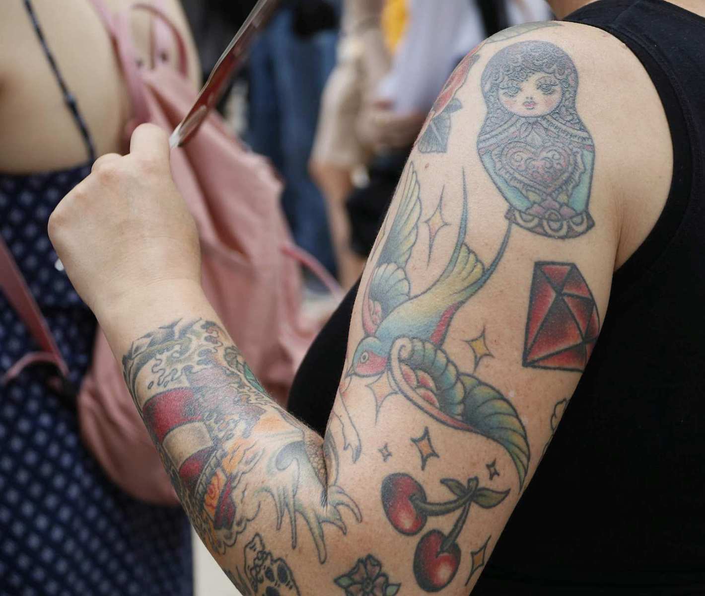 Séoul – Corée : Bras tatoué