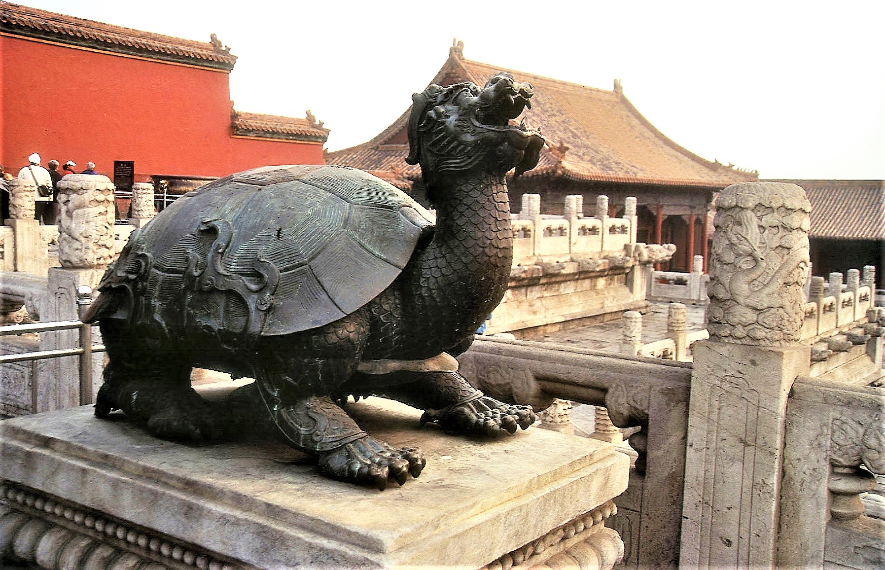 Tortue au sein de la Cité interdite (紫禁城) de Beijing - Chine