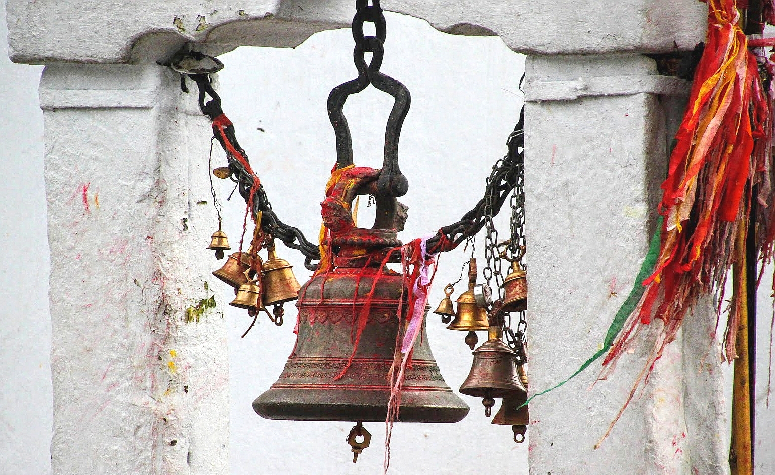 Cloche du temple Bindhyabasini – Pokhara – Népal