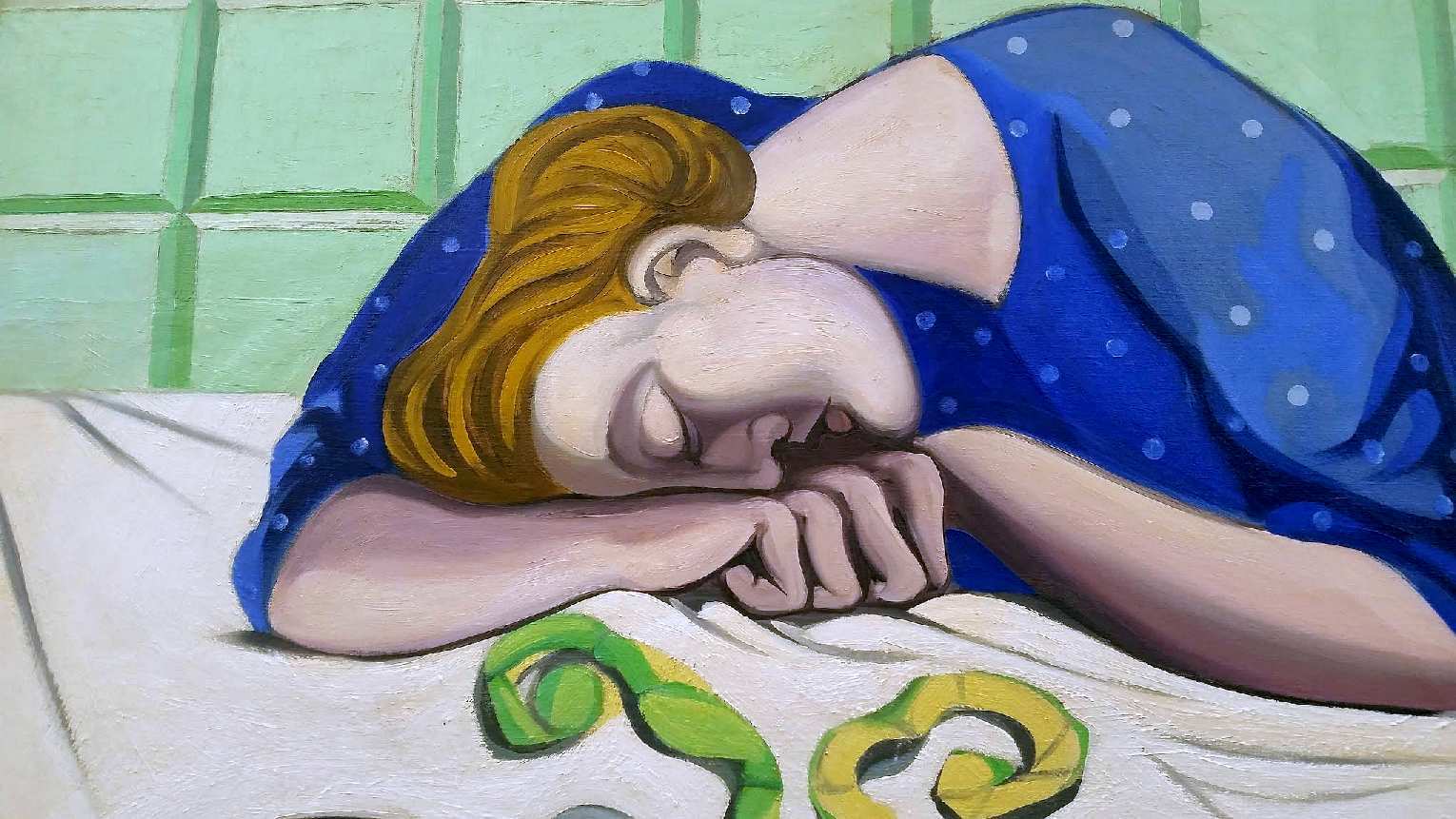 André Fougeron (1913-1998). La cuisinière endormie 1947 – Roubaix Musée de la Piscine