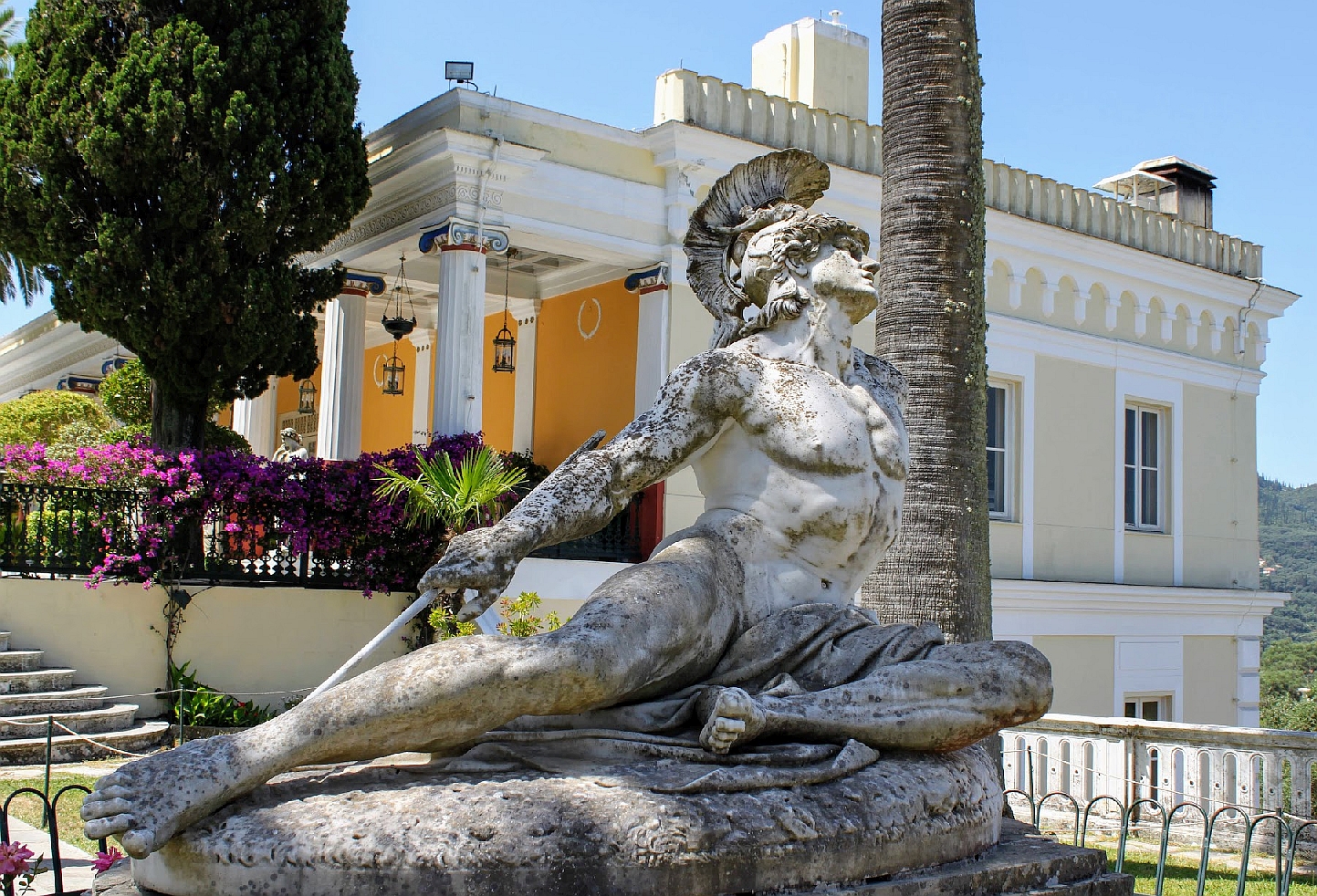 Statue d’Achille à Corfou – Grèce