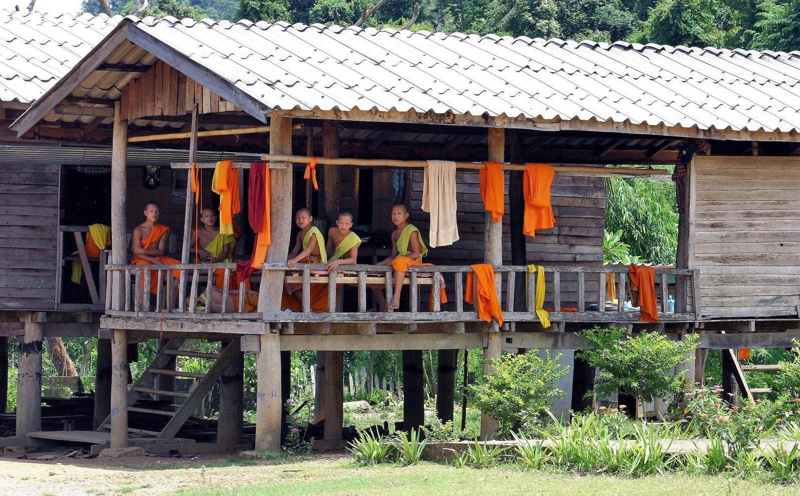 Huai Lam Peu - Village le long du Mékong - Laos