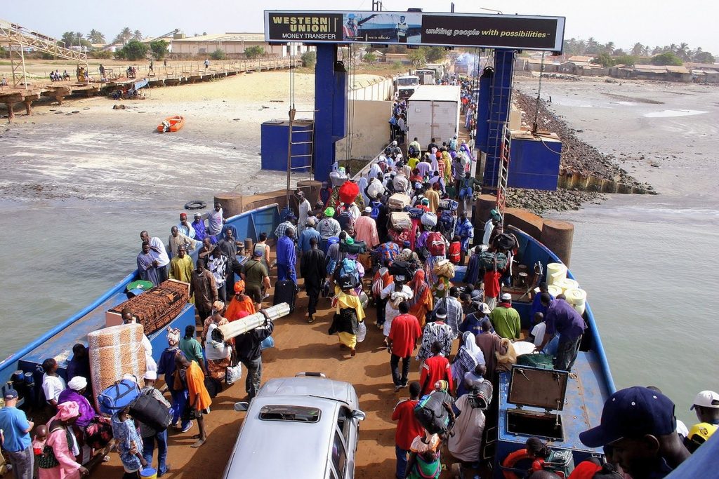De Banjul (Gambie) à Barra (Sénégal) – Le fleuve Gambie