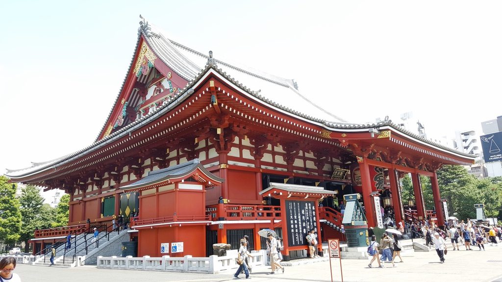 Hall principal du temple Sensō-ji à Asakusa – Fondation 628 – Tokyo -Japon
