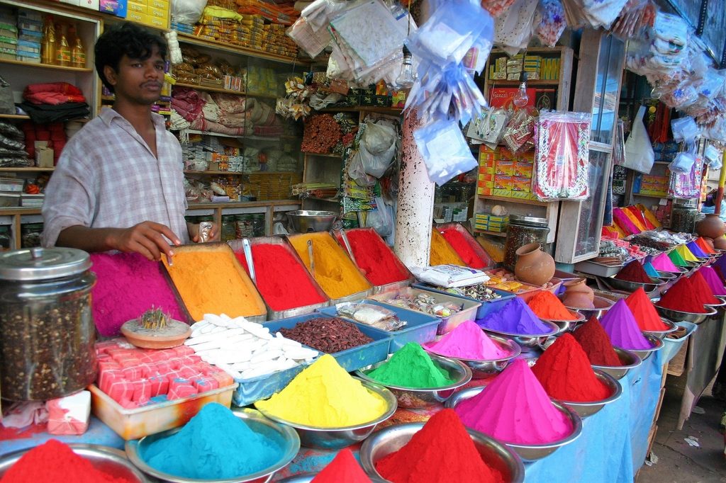 Marché coloré de Mysore – Karnataka – Inde